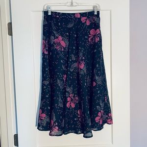 Vintage Floral Skirt by Sylvia Rocke